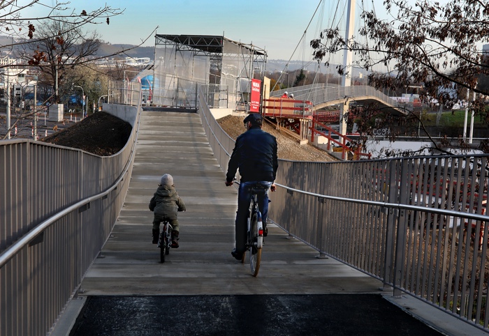 Rosensteinsteg wieder freigegeben