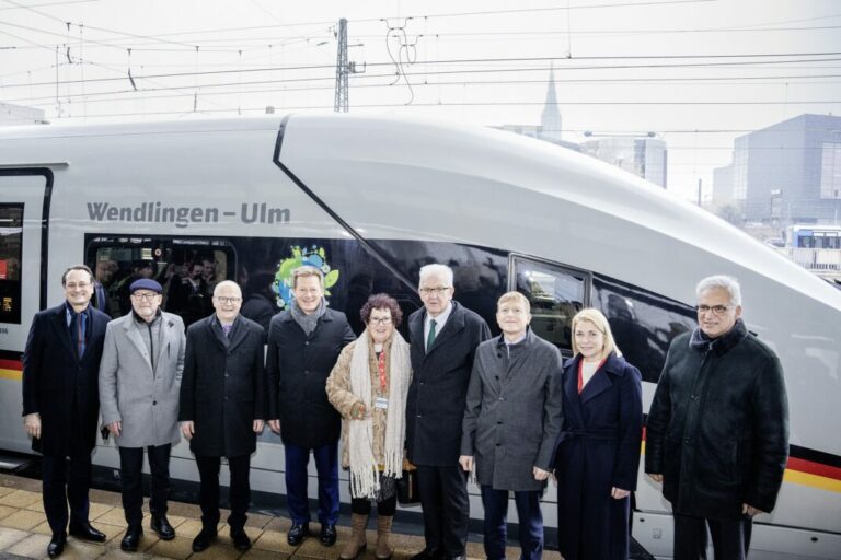 Neubaustrecke Wendlingen–Ulm eröffnet