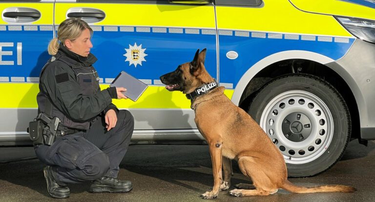 Erste Datenträgerspürhunde in Baden-Württemberg