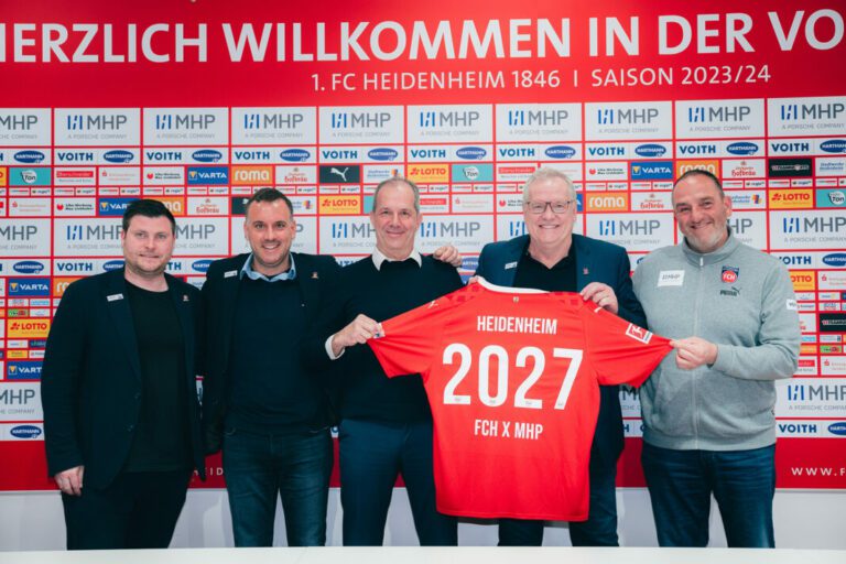 Verlängerung des Sponsoringvertrags mit dem 1. FC Heidenheim 1846