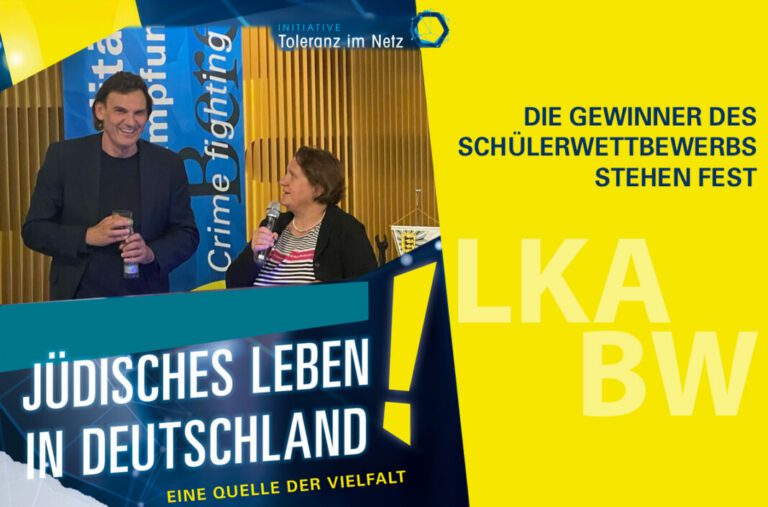 Schülerinnen und Schüler setzen ein Zeichen gegen Antisemitismus