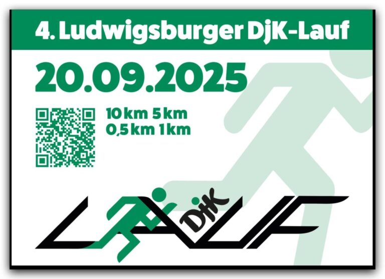 Der 4. Ludwigsburger DJK-Lauf geht wieder an den Start
