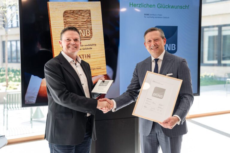 Platin-Auszeichnung für den W&W-Campus