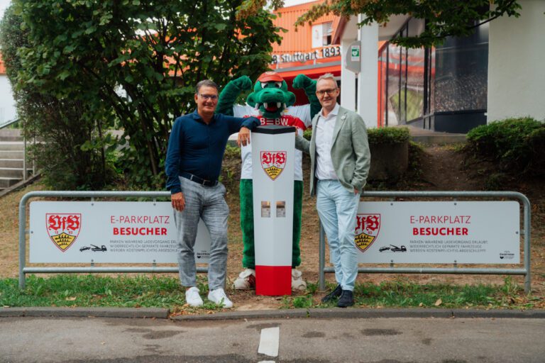 SWS und VfB Stuttgart setzen auf nachhaltige Mobilität