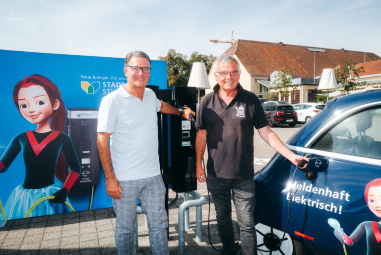 Innerstädtischer E-Ladepark der SWS ist fertig