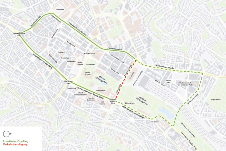 Verlegung des City‐Rings beschlossen