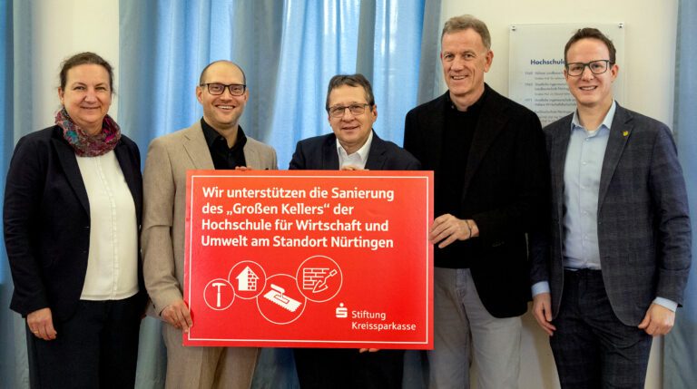 „Meilenstein-Spende“ der Stiftung Kreissparkasse für den „Großen Keller“