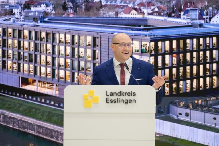 Das neue Landratsamt Esslingen ist eröffnet